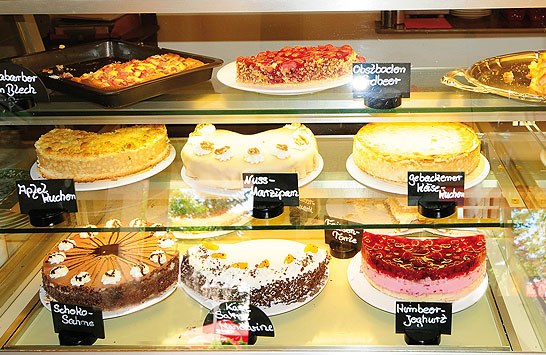 Kuchenauswahl